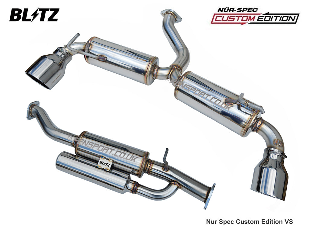 Blitz NUR Spec Custom Edition - VS - Exhaust System - GR Yaris