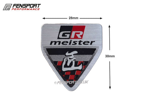 GR Meister Takumi Engine Plate