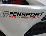 Black-Red Fensport Performance Sticker - 3 Sizes