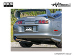 HKS Hi Power Exhaust - Supra JZA80 - installed